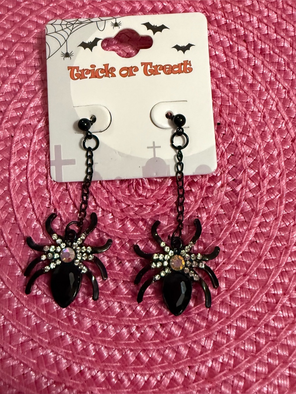 Spider Earrings Halloween